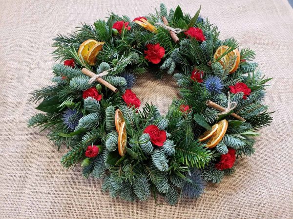 table wreath