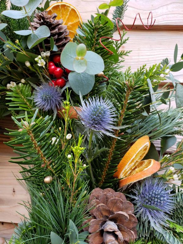 door wreath-christmas wreath