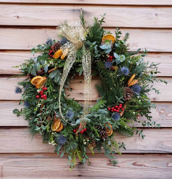 door wreath-christmas wreath