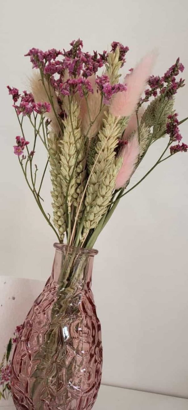 pink dried flowers-wholesale dried flowers-bud vase flowers